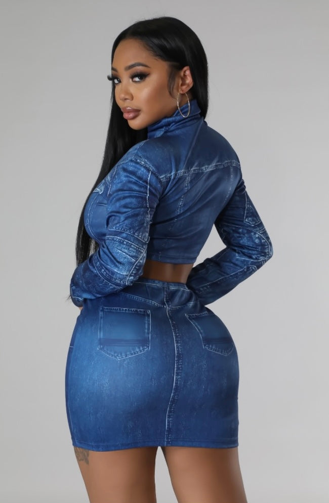 Denim Vibez Set